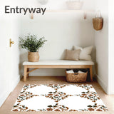 Vintage Medallion Scroll Work Machine (Brown)