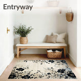 Artistic Boho Beige and Black Bloom(Beige)