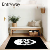 Haunting Phantom Scream Face Tufted Decorative(Black)