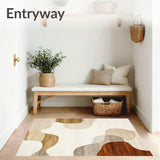 Contemporary Abstract Area Neutral(Beige)