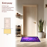 Colorful Whimsy in Fantasy Imagery(Purple)