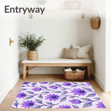 Enchanted Garden Blossom Floral Decorative Artistic (Purple)