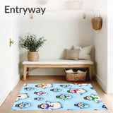 Enchanted Snowman Jubilee Magical Frosty Winter Wonderland Celebration(Blue)