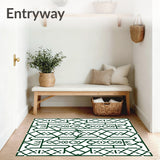 Lattice Anti Slip with Contemporary Tessellation (Green)