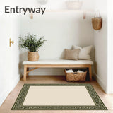 Classical Scrollwork Timeworn Elegant Artisan(Beige)