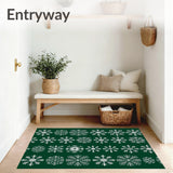 Nordic Crystal Hallway Pathway Decoration(Green)