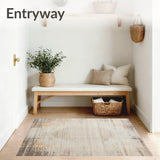 Neutral Legacy Muted Elegant Distressed Non Slip(Beige)