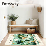 Imaginative Play Map Area with Whimsical Animal Inspired Geometric(Green)