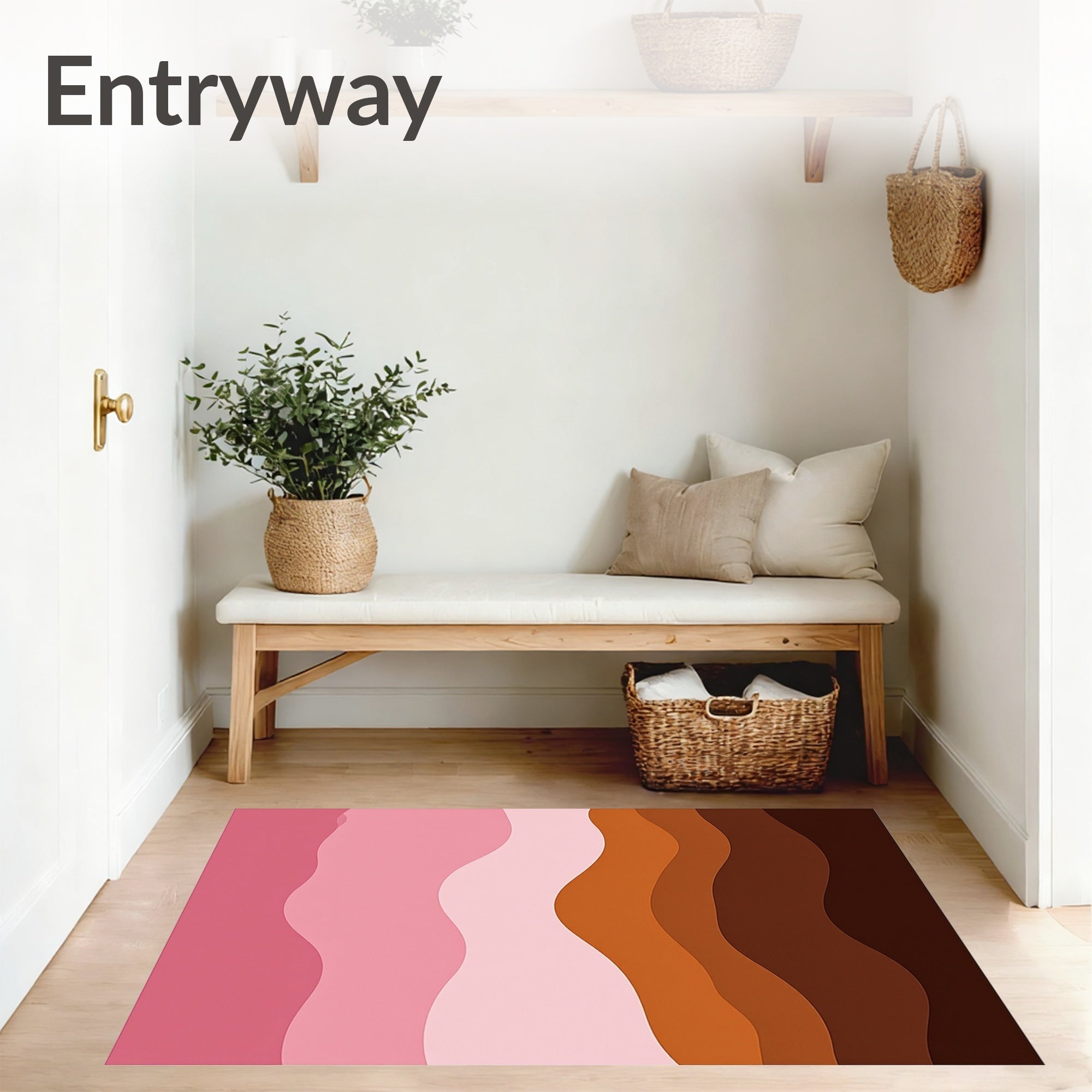 Mountain Horizon Sunset Gradient (Pink) - ODIKA