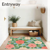 Enchanted Spring Bouquet Vintage Inspired Artwork(Pink)