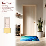 Artful Bright Galactic Landscape(Blue)