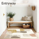 Stylish Abstract Area(Beige)