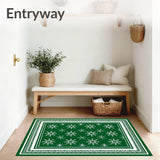 Winter Crystal Entryway Welcome(Green)