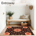 Luxurious Boho Enchanted Garden Artistic Treasure (Black) - ODIKA