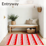 Peppermint Swirl Seasonal Entryway Accent(Red)