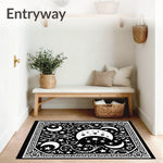 Enchanted Moon Phase Celestial Witchcraft Themed Entry(Black) - ODIKA