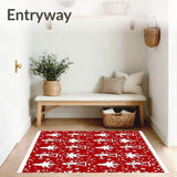 Joyful Figure Semicircular with Twinkling Accents(Red)