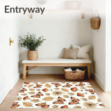 Autumn Harvest Lepidoptera Collection Decorative Walkway(Orange)