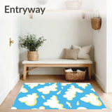 Cumulus Dream Shag with Billowing Cloud Design(Blue)