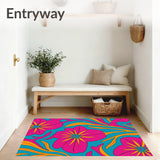 Abstract Botanical Petal Swirl Vibrant Artistic Expression(Pink)