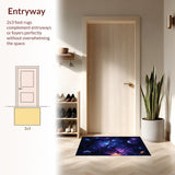 Radiant Planetary Color Splash(Blue)