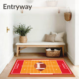 Central Football Gridiron Yard Lines(Orange)