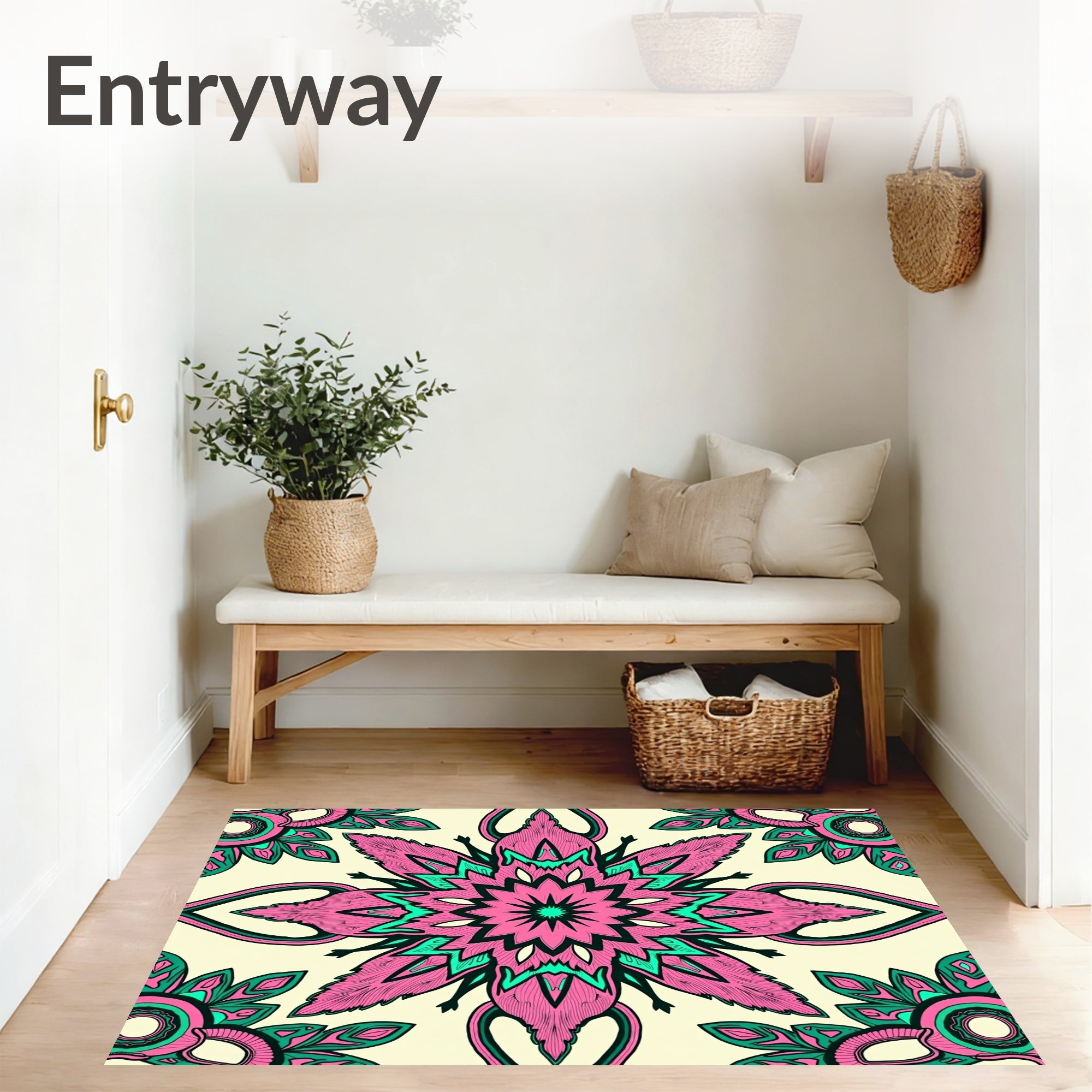 Weathered with Symmetrical Petal Framework (Pink) - ODIKA