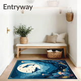 Enchanted Ocean Boho Room Playmat(Blue)