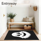 Cheerful Spectral Face Haunted Accent(Black)