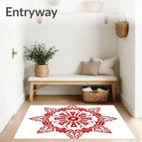 Festive Snowflake Anti Slip Winter Celebration(Red)