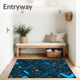 Rescue Team City Streets Navigation Layout (Blue)