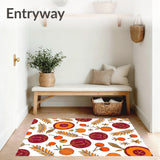 Welcome Fall Cornucopia with Abundance Harvest Celebration(Orange)