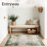 Rustic Green & Beige Kitchen Farmhouse Style(Beige)