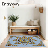 Celestial with Boho Leaf Detailing(Blue)