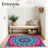 Sunburst with Symmetrical Petal Radiating (Pink) - ODIKA