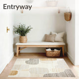 Boho Fringe Area Beige Neutral Tone Accent(Beige)