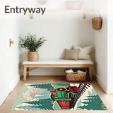 North Pole Express Train Holiday Pathway Entrance Decoration(Green)