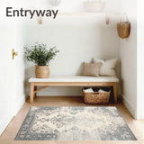 Heritage Collection Taupe Gray with Antiqued Ornamental(Beige)