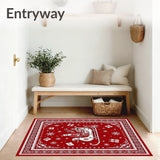 Merry Gift Delivery Sleigh Decorative(Red)