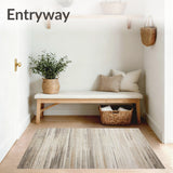 Durable Area – Classic Beige Brown Distressed Floor(Beige)