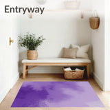 Elegant Swirl Gradient Watercolor Abstract Contemporary Accent(Purple)