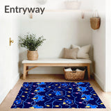 Twinkling Animal Gag Eccentric Seasonal Embellishment Fun Art(Blue)