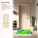 Lively Friendly Roadscape Visual(Green)