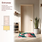 Vibrant Pink and Green Palette(Pink)