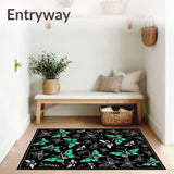Botanical Winged Creatures (Black)