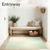 Ethereal Mist Gradient Abstract Impressionist Design(Beige)