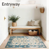 Area for Entrance Non Slip Small Indoor Front Door Mat(Beige)