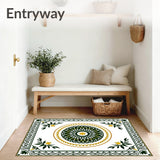 Celestial Starburst Featuring Interwoven Lattice and Holiday Ornaments(Green)