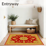 Montauk Sunshine Medallion Flat(Red)