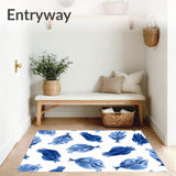 Abstract Watercolor Splash Artisan Brushstroke (Blue)